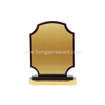 Stock Souvenir Wooden award plaque frame trophy